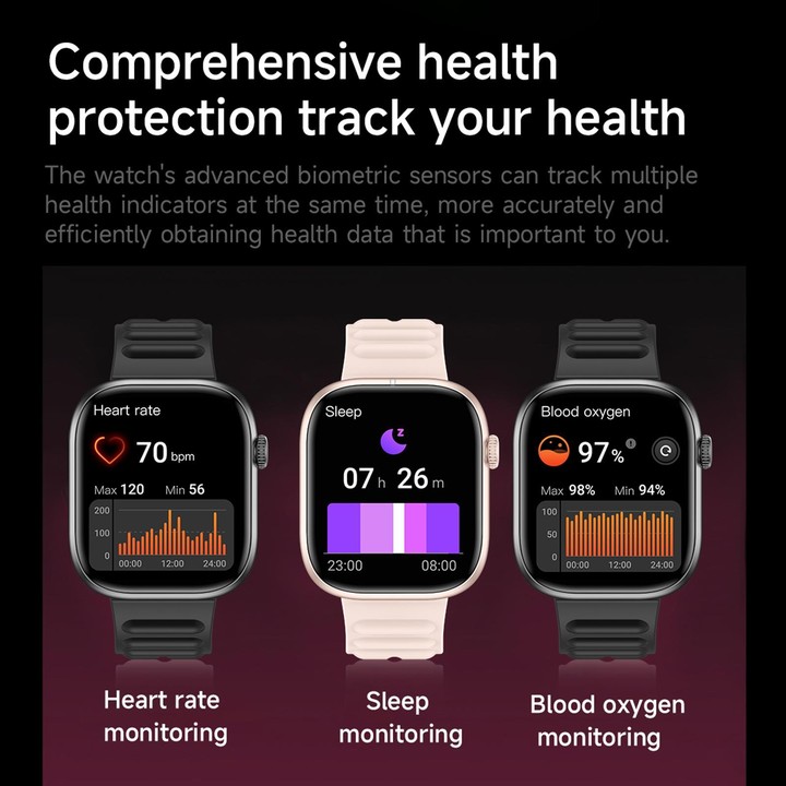 QS12 1.83 inch BT5.3 Sports Smart Watch, Support Sleep / Heart Rate / Blood Oxygen Health Monitor(Blue)