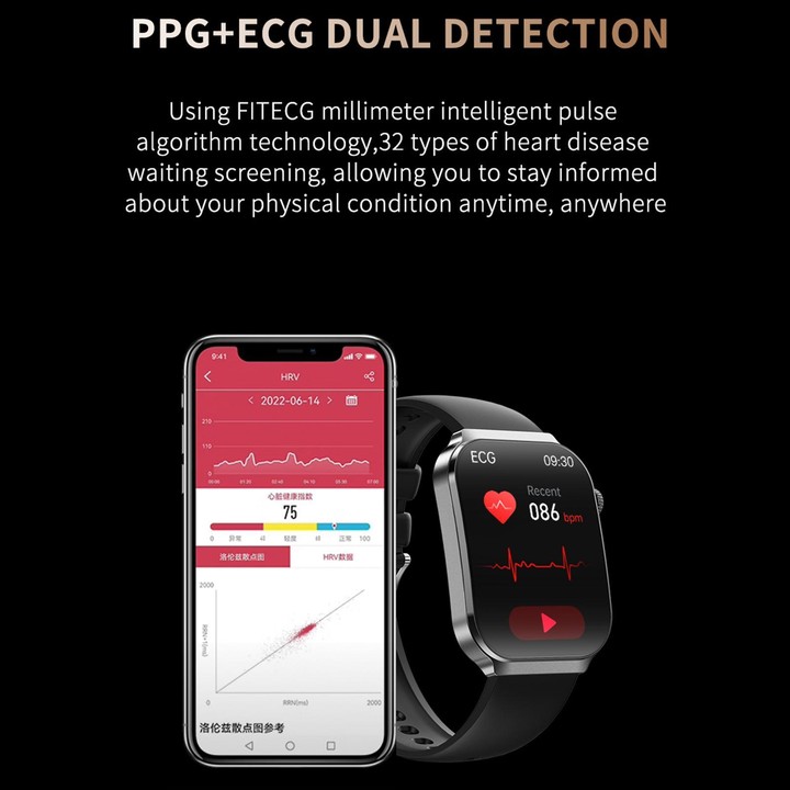 QS21 2.2 inch BT5.3 Sports Smart Watch, Support Sleep / Heart Rate / Blood Oxygen / Blood Pressure / HRV Health Monitor(Pink)