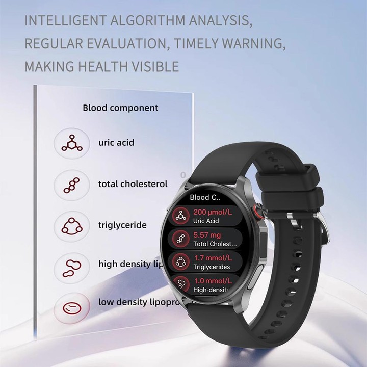 QS25 1.43-inch IPS Display Smart Sports Watch Supports Bluetooth Calling & Health Management(Black)