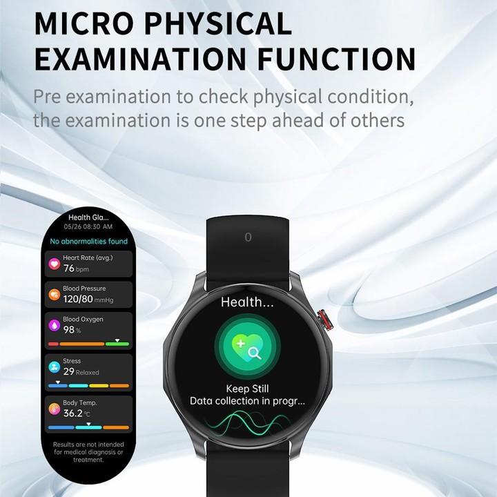 QS25 1.43-inch IPS Display Smart Sports Watch Supports Bluetooth Calling & Health Management(Grey)