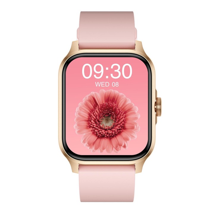 QX15 1.85-inch TFT Display Smart Sports Watch Built-in Heart Rate Monitor(Pink)