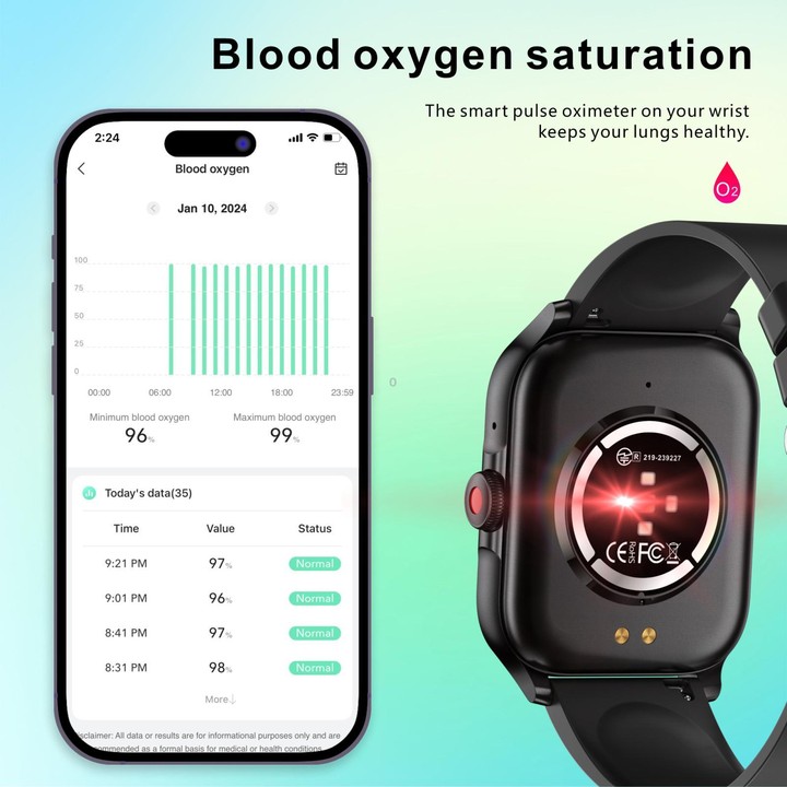 QX15 1.85-inch TFT Display Smart Sports Watch Built-in Heart Rate Monitor(Beige)