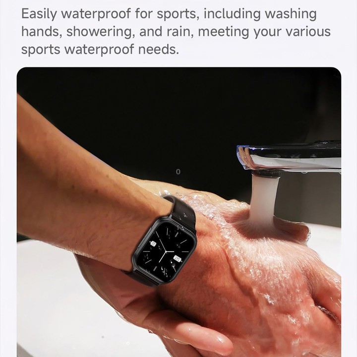 T15 1.83-inch TFT Display IP67 Smart Sports Watch Built-in Health Monitoring(Silver)