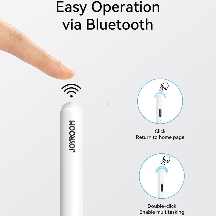 JOYROOM JR-X9S PRO Active Magnetic Capacitive Pen For iPad Series(White)