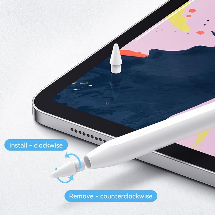 JOYROOM JR-X9S PRO Active Magnetic Capacitive Pen For iPad Series(White)