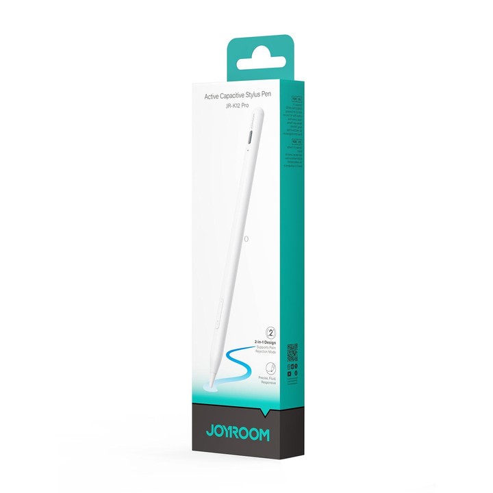 JOYROOM JR-K12 Pro Active Dual-Mode Magnetic Stylus(White)
