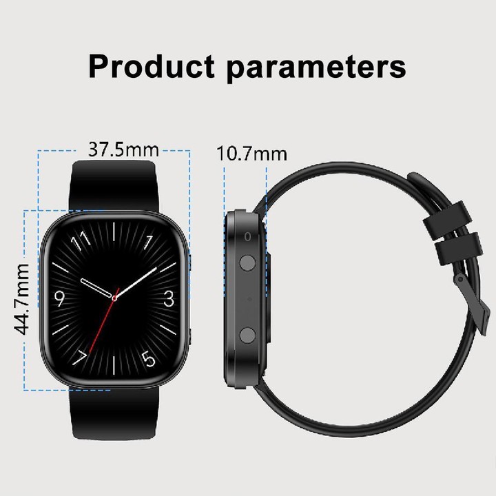 QS15 1.88 inch HD TFT Screen Smart Watch, Support Health Monitoring, Multiple Sports Modes(Blue)