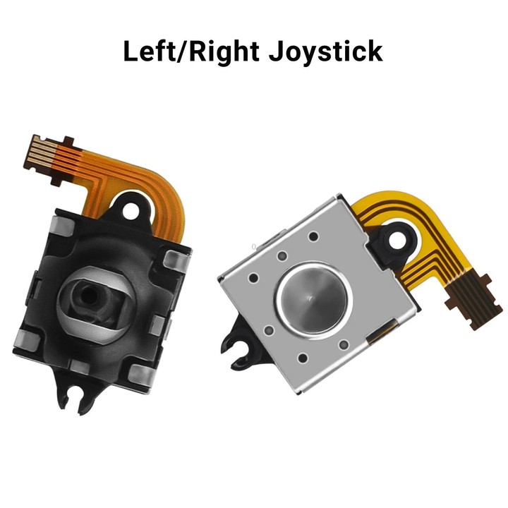 For Sony PS5 Portal 1 Pair 3D Hall Effect Analog Joystick(Black)
