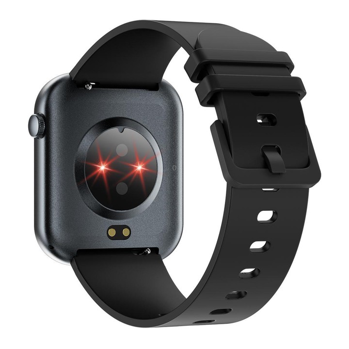 QS09 1.85 inch AMOLED Screen Ultra-Thin Smart Watch, Support Health Monitoring, Multiple Sports Modes(Dark Gray)