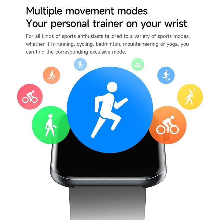 QS09 1.85 inch AMOLED Screen Ultra-Thin Smart Watch, Support Health Monitoring, Multiple Sports Modes(Silver)