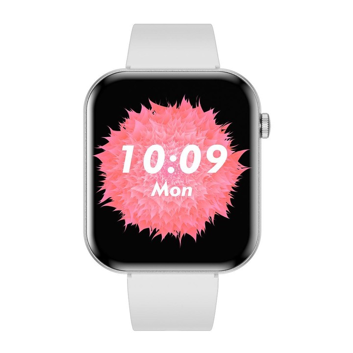 QS09 1.85 inch AMOLED Screen Ultra-Thin Smart Watch, Support Health Monitoring, Multiple Sports Modes(Silver)