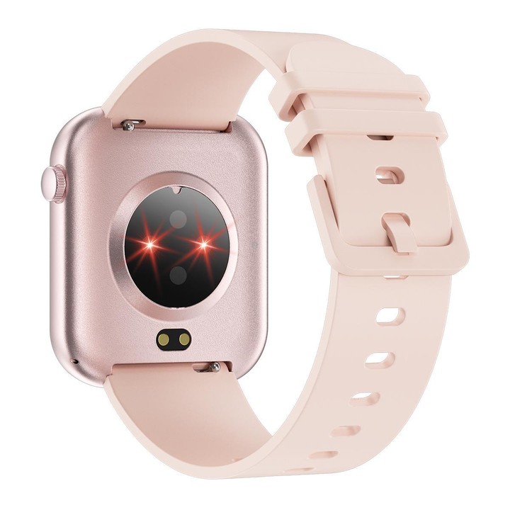 QS09 1.85 inch AMOLED Screen Ultra-Thin Smart Watch, Support Health Monitoring, Multiple Sports Modes(Pink)
