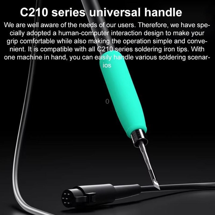 MECHANIC A210 Max Intelligent Constant Temperature Double-station Soldering Station, Plug:EU Plug