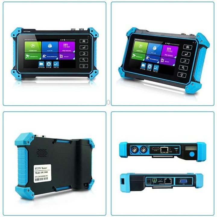 IPC-5200CPlus Network Engineering Treasure Simulated Coaxial SDI Integrated Video Surveillance Tester, Plug:US Plug