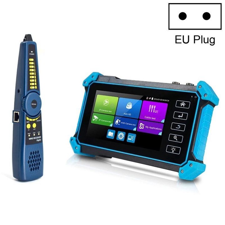IPC-5200CPlus Network Engineering Treasure Simulated Coaxial SDI Integrated Video Surveillance Tester, Plug:EU Plug