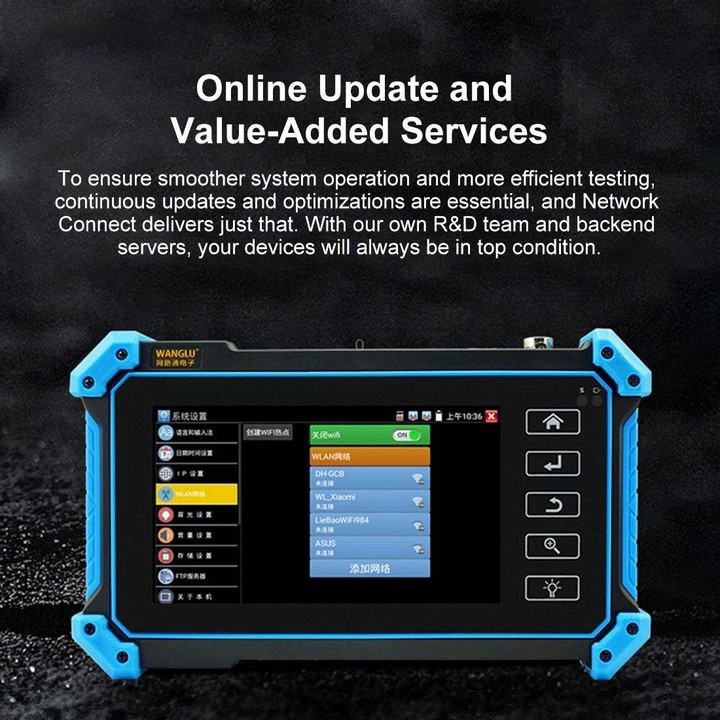 IPC-5100CPlus Network Engineering Treasure Simulated Coaxial Integrated Video Surveillance Tester, Plug:UK Plug