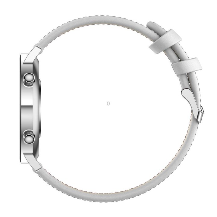 QS03 1.32-inch AMOLED Display Women Smart Watch Supports Health Monitoring(Silver Case Silver Leather Strap)
