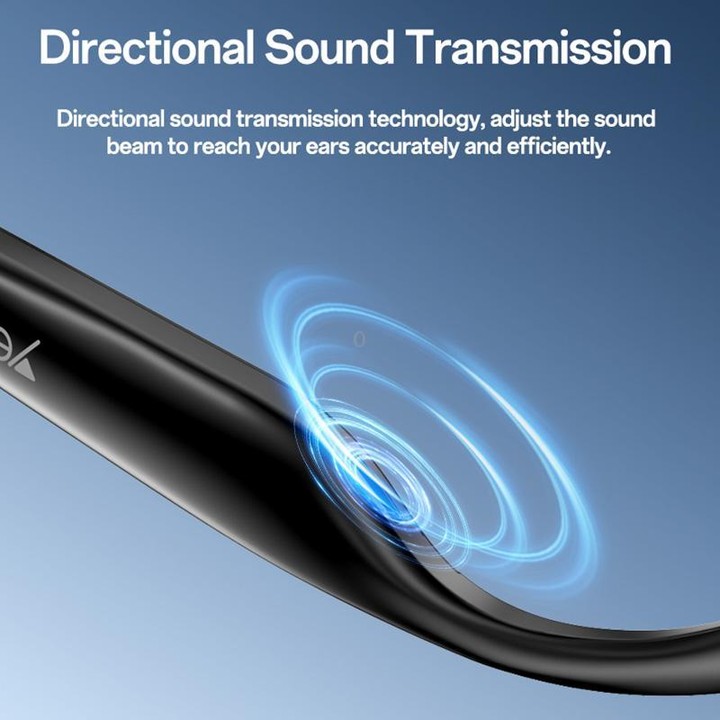 Yesido IO38 Smart Audio Glasses, Bluetooth-Compatible 5.0 Sunglasses with Hi-Fi Sound, Hands-Free Calling, Magnetic Charging & L