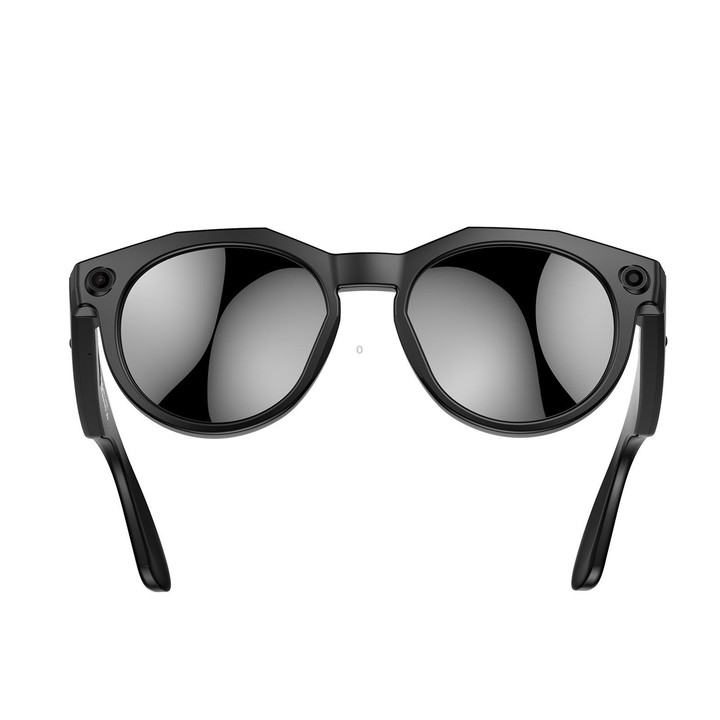 W611Pro Smart AI Glasses 8MP Camera, WIFI, AI Translation(Black Frame Sunglass Lens)