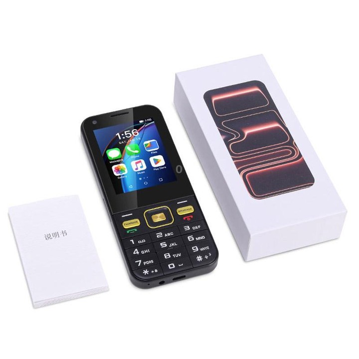 UNIWA F26 Pro Key Phone, 2GB+16GB, 2.8 inch Touch Screen Android 8.1 Mediatek MT6737M Quad Core, 23 Keys, Dual SIM, Network: 4G,