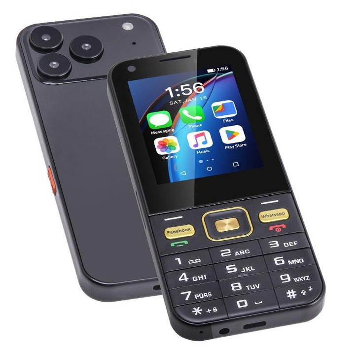 UNIWA F26 Pro Key Phone, 2GB+16GB, 2.8 inch Touch Screen Android 8.1 Mediatek MT6737M Quad Core, 23 Keys, Dual SIM, Network: 4G,