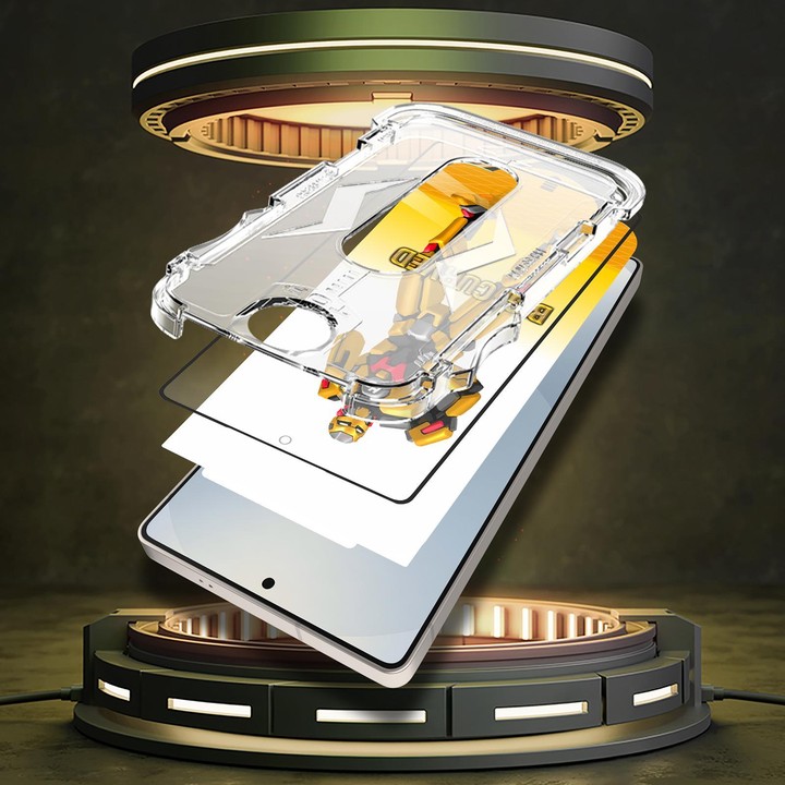 For Samsung Galaxy S22+ 5G Easy Install Armor HD Tempered Glass Film