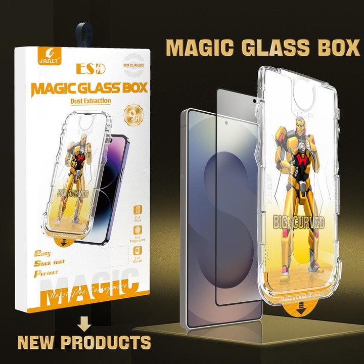 For Samsung Galaxy S22+ 5G Easy Install Armor HD Tempered Glass Film