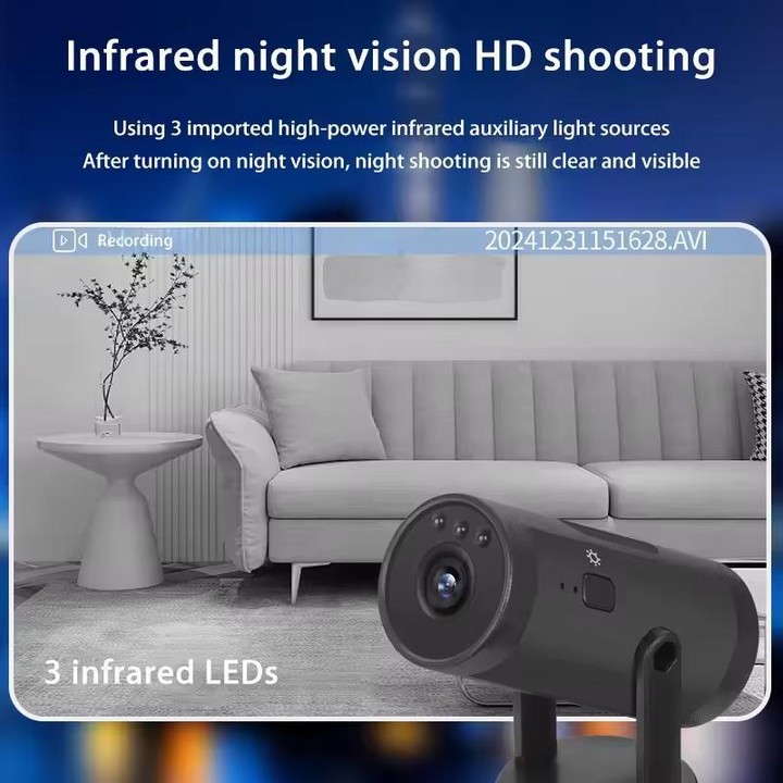M10 0.3MP WiFi Wireless Remote Monitoring Camera for Home Pets & Kids(Black)