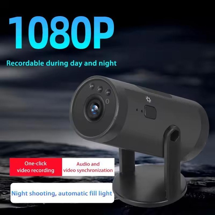 M10 0.3MP WiFi Wireless Remote Monitoring Camera for Home Pets & Kids(Black)