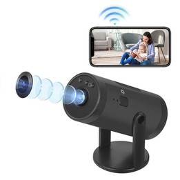 M10 0.3MP WiFi Wireless Remote Monitoring Camera for Home Pets & Kids(Black)