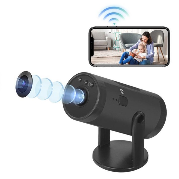 M10 0.3MP WiFi Wireless Remote Monitoring Camera for Home Pets & Kids(Black)