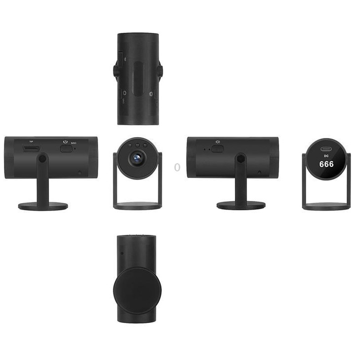 M10 0.3MP WiFi Wireless Remote Monitoring Camera for Home Pets & Kids(Black)