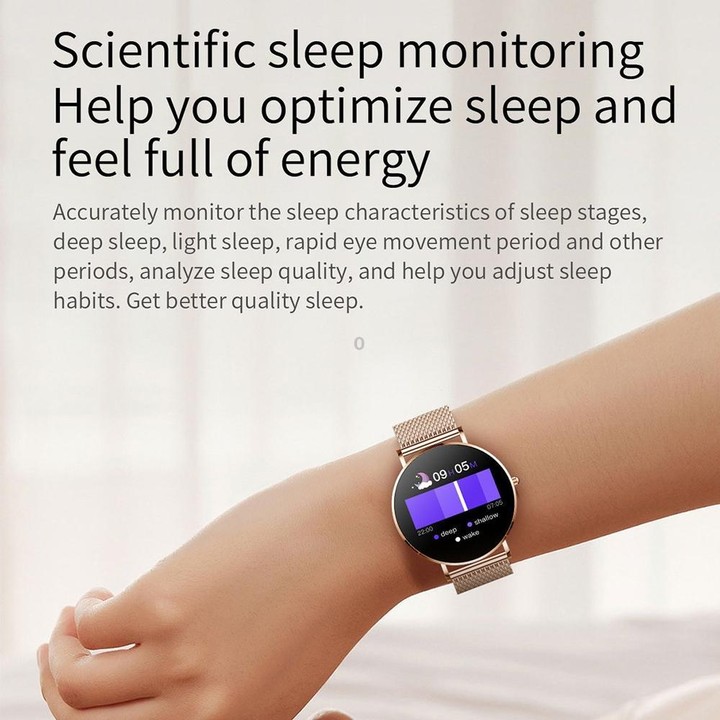 T8 1.3-Inch Heart Rate / Blood Pressure / Blood Oxygen Monitoring Bluetooth Smart Watch, Type:Single Strap(Gold)