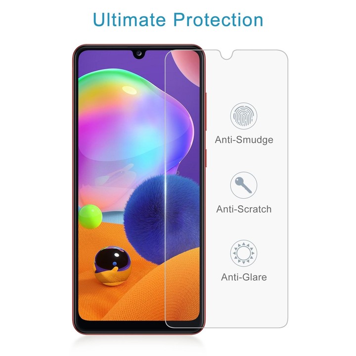 For Samsung Galaxy A31 10 PCS 0.26mm 9H 2.5D Tempered Glass Film