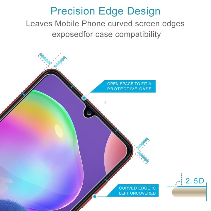 For Samsung Galaxy A31 10 PCS 0.26mm 9H 2.5D Tempered Glass Film