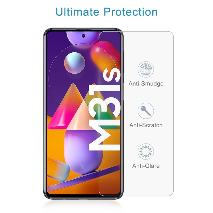 For Samsung Galaxy M31s 10 PCS 0.26mm 9H 2.5D Tempered Glass Film