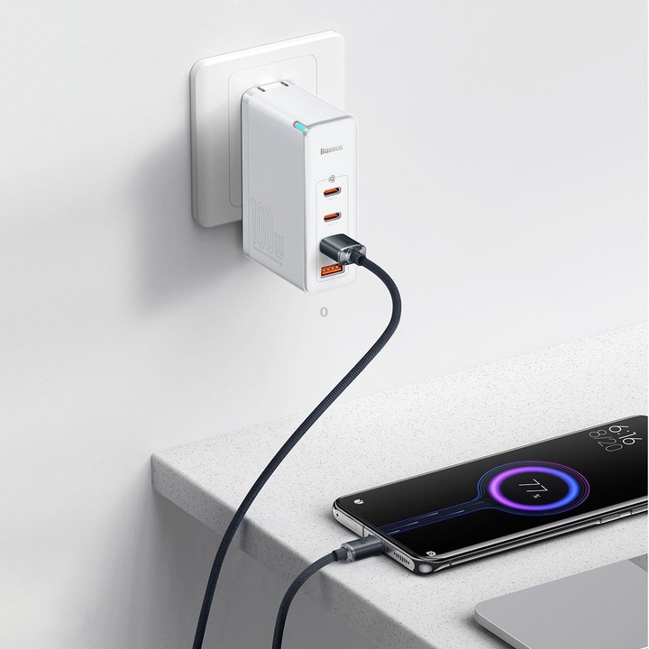 Baseus Crystal Shine Series Fast Charging Cable USB to Type-C 100W Cable, Length:1.2m(Black)