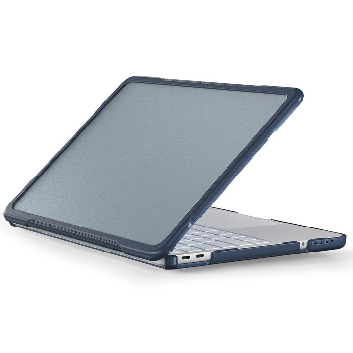 For MacBook Neo 13 inch 2026 A3404 Translucent Laptop Protective Case(Indigo)