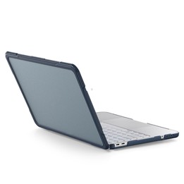 For MacBook Neo 13 inch 2026 A3404 Translucent Laptop Protective Case(Indigo)