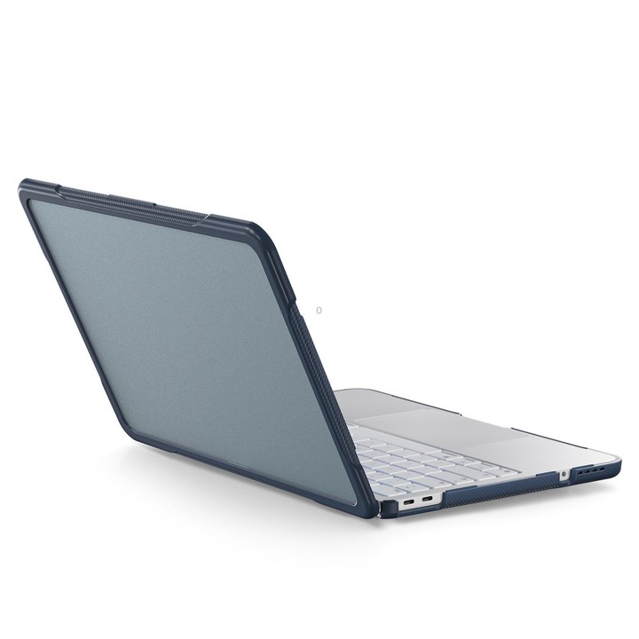 For MacBook Neo 13 inch 2026 A3404 Translucent Laptop Protective Case(Indigo)