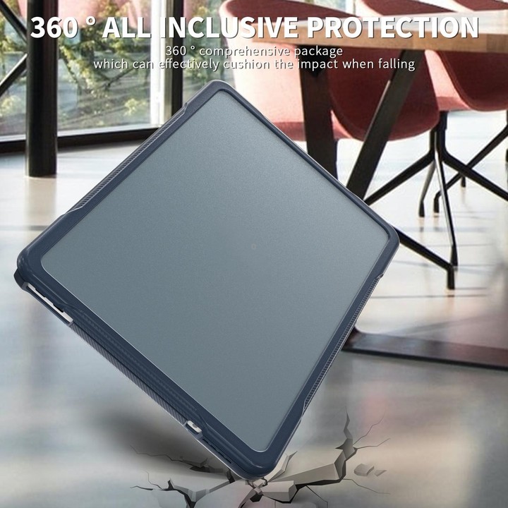 For MacBook Neo 13 inch 2026 A3404 Translucent Laptop Protective Case(Indigo)