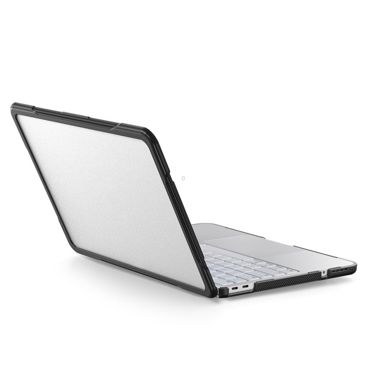 For MacBook Neo 13 inch 2026 A3404 Translucent Laptop Protective Case(Transparent)