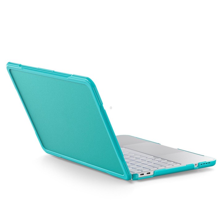 For MacBook Neo 13 inch 2026 A3404 Translucent Laptop Protective Case(Light Blue)