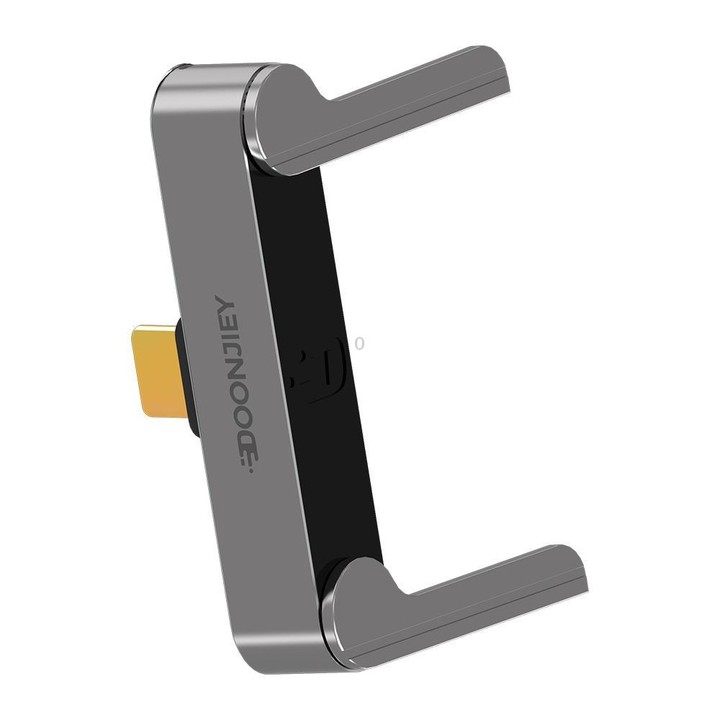 DOONJIEY 8K 40Gbps USB4 Type-C Full Function Holder Adapter(Grey)