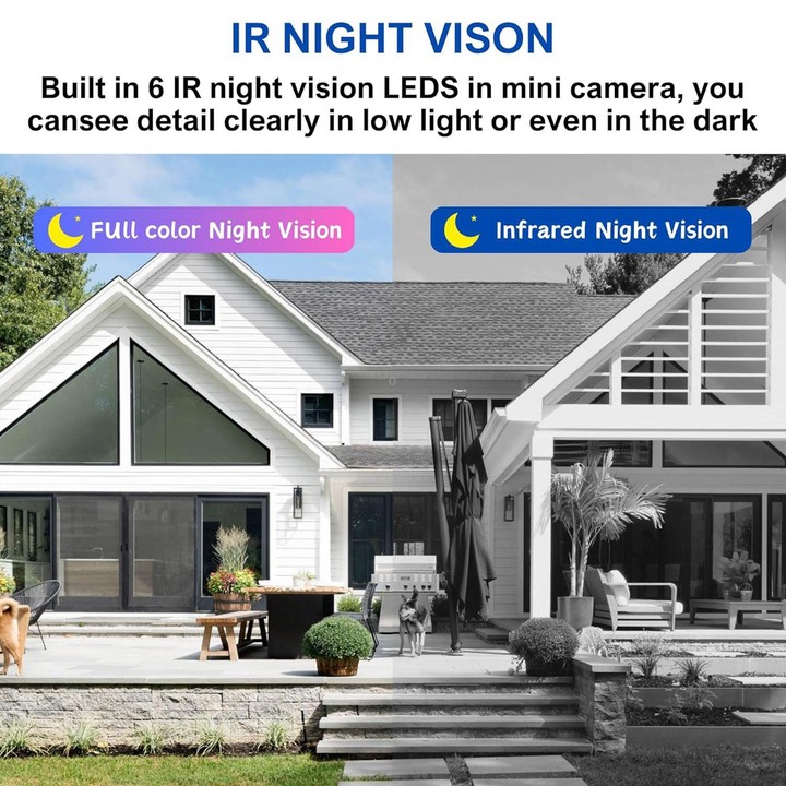 B01 Home HD Smart WiFi Camera, Supports Night Vision and Motion Detection(Black)