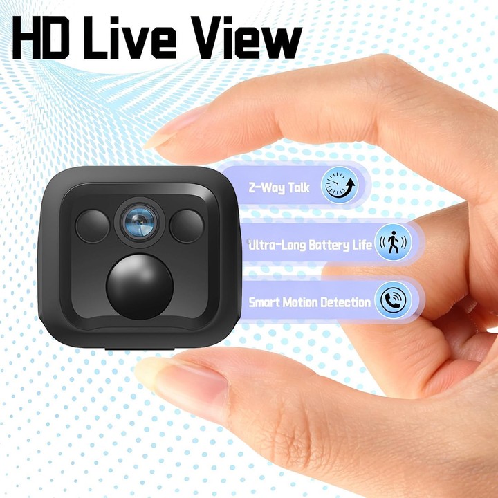 B01 Home HD Smart WiFi Camera, Supports Night Vision and Motion Detection(Black)