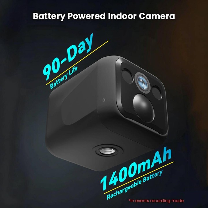 B01 Home HD Smart WiFi Camera, Supports Night Vision and Motion Detection(Black)