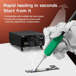 QIANLI H240 240W Smart Soldering Station with HX1 All-in-One Sleep Stand, Plug:EU Plug