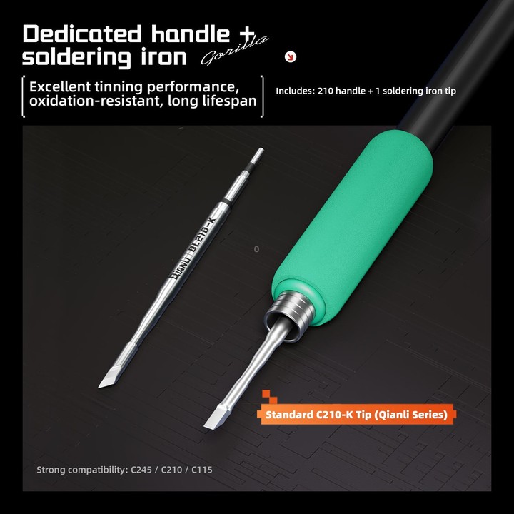 QIANLI H240 240W Smart Soldering Station with HX1 All-in-One Sleep Stand, Plug:EU Plug