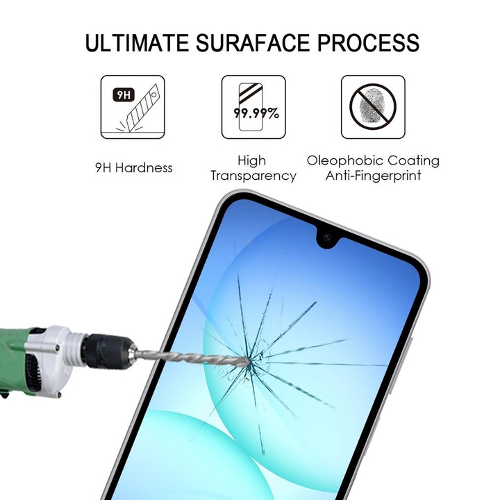 For Galaxy Buddy5 5G High Aluminum Full Screen Silk Printing Tempered Glass Film